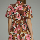 The Audrey Floral Button Front Dress