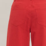 The Inez Pintuck Crop Pants