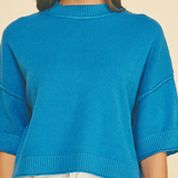 The Eldora Short Sleeve Sweater