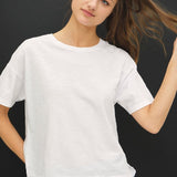 Slub Tee - White