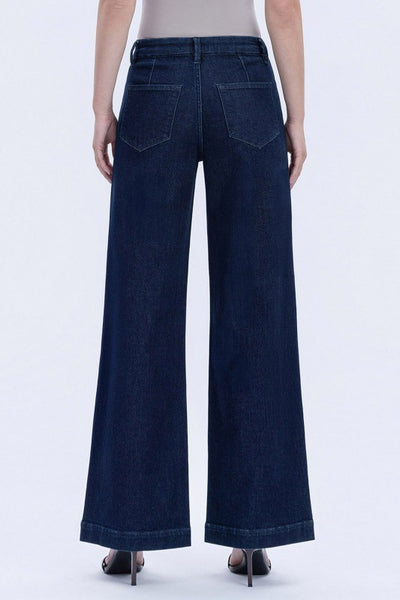 High Rise Trouser Style Wide leg jeans - Flying Monkey Denim - H6