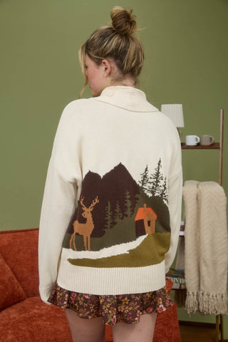 the Cabin Cardigan