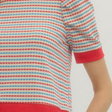 The Daphne Dot Stripe Top