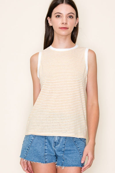 the Sunny striped tank top