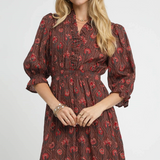 the Ollie Brown Floral Dress