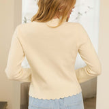 The Lani - Cream Bow Sweater