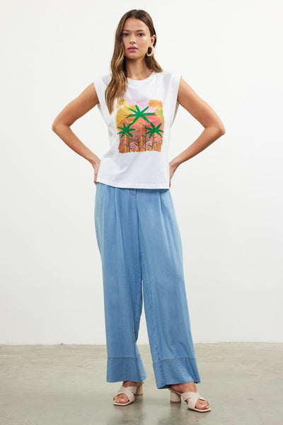 Palm City Graphic top