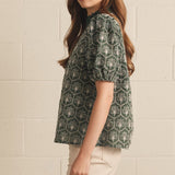 The Eliana Embroidered Blouse