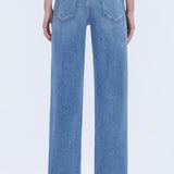 High Rise Slim Wide Denim - Flying Monkey Jeans - A4