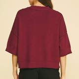 The Eldora Short Sleeve Sweater