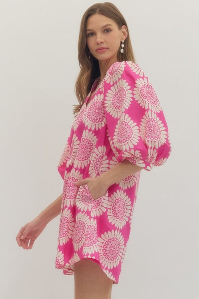 The Phoenix Pink Dress