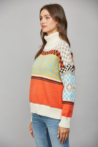 the Lunaria Turtleneck Sweater