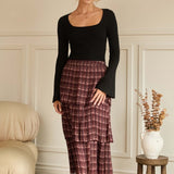 the Manhattan Plaid Skirt