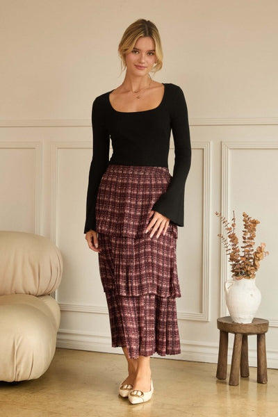 the Manhattan Plaid Skirt