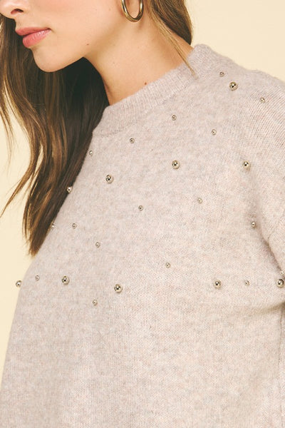 the Roxy Jewel Detail Sweater