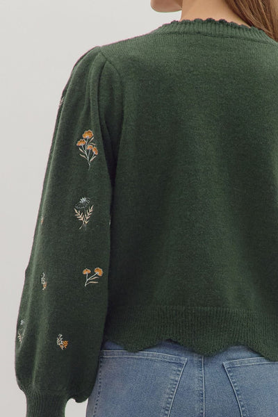 The Mabel Embroidered Sweater