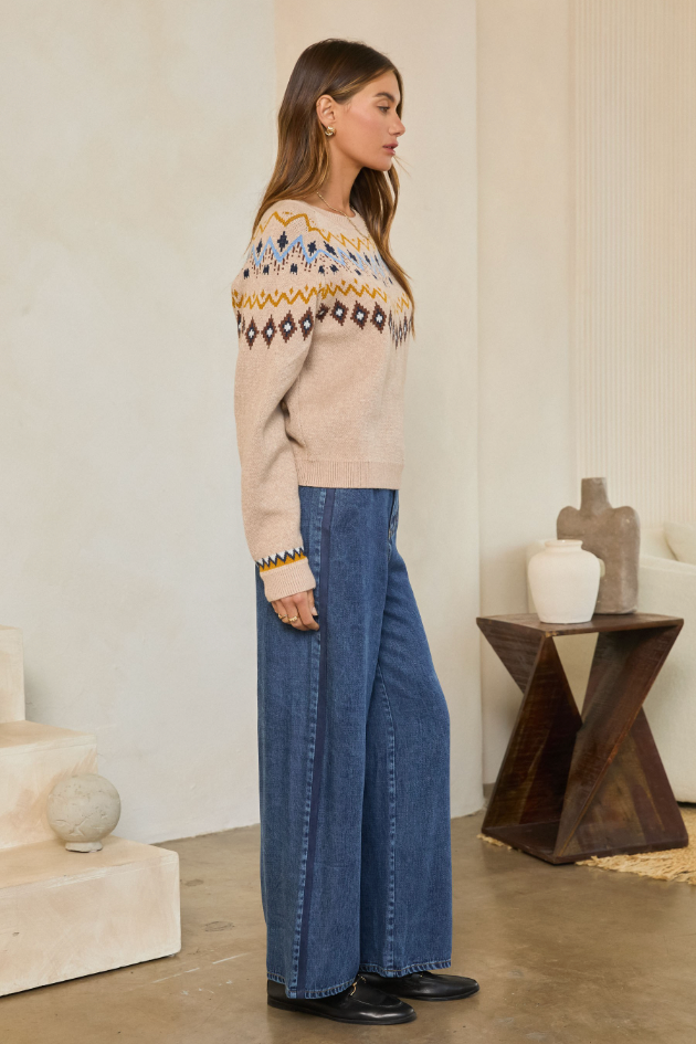 The Mia Fair Isle Sweater