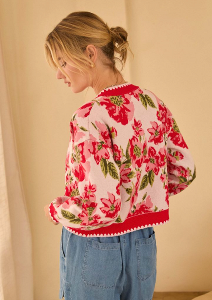 The Robin Floral Cardigan