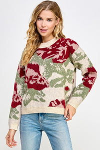 the Celine Floral Sweater