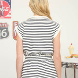 The Esme Stripe Romper
