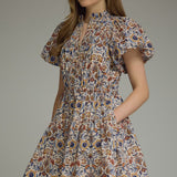 The Serafina Fall Floral Dress