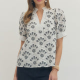 The Jessica sequin blouse