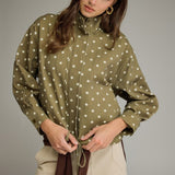 The Paige Polka Dot Lightweight Jacket