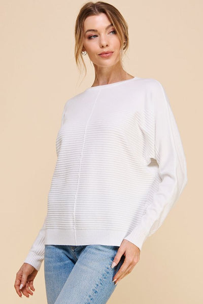 the Mandy Pullover Dolman Sweater