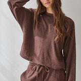 The Alani Striped Long Sleeve Top
