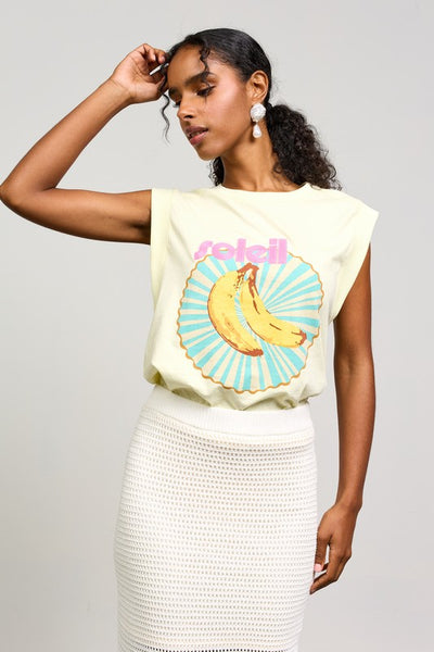 Soleil Banana Graphic tee
