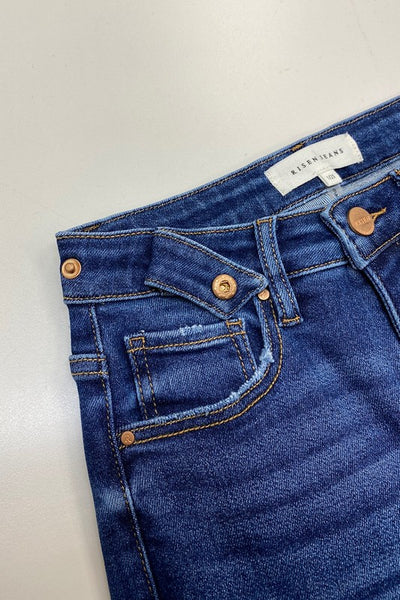 Risen Denim - High Rise Crop Straight  G6