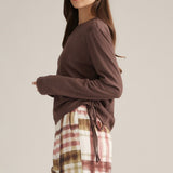 The Rome Ruched Side Top
