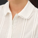 The Eloise Pintuck Blouse