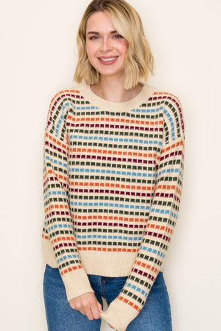 the Lainey Color Pop Sweater