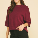 The Eldora Short Sleeve Sweater