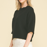 The Eldora Short Sleeve Sweater