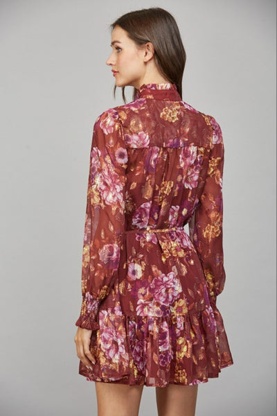 the Magnolia Floral Dress