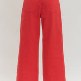 The Inez Pintuck Crop Pants
