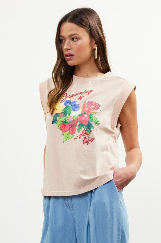 Dreaming of the Slow Life graphic top