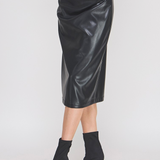 The Moxie Faux Leather Skirt