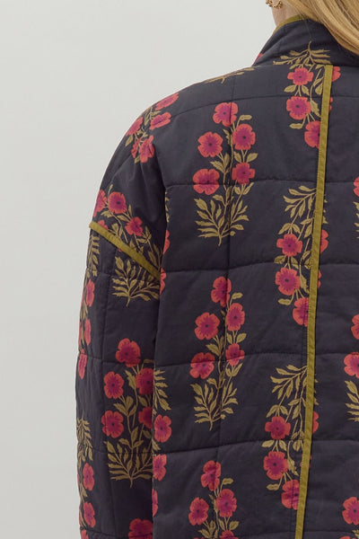 the Wren Floral Jacket
