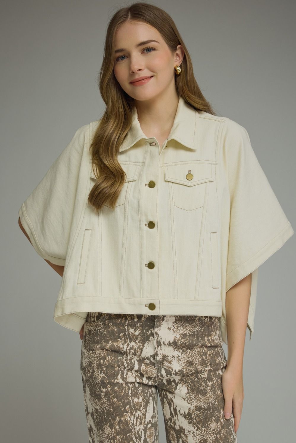 The Betty Poncho Jacket