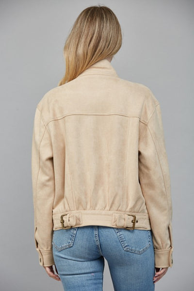 The Charleston Faux Suede Coat