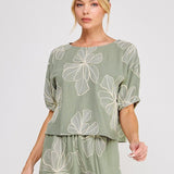 The Grayson Embroidered Top