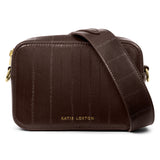 Chocolate Eel Small Crossbody Bag Avery