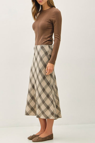 the Esther Plaid skirt
