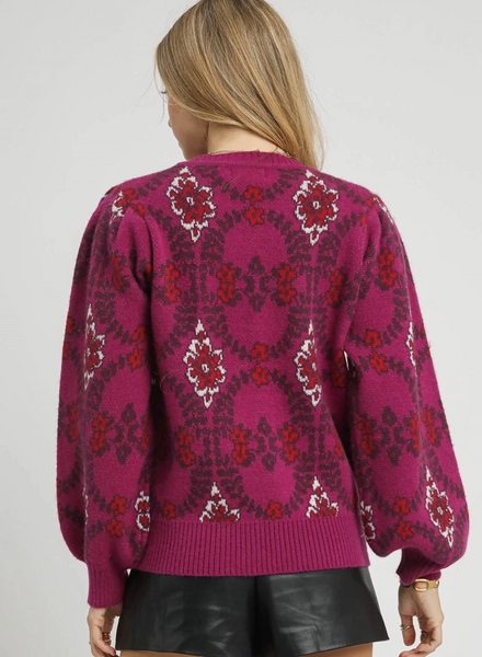 the Misha Floral Sweater