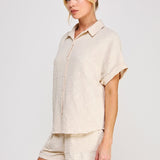 The Karis Breezy Short Sleeve Shirt