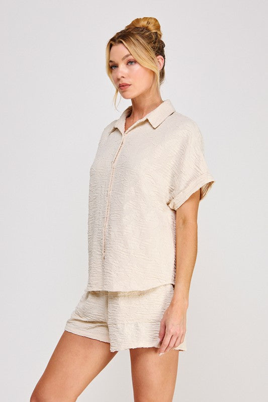 The Karis Breezy Short Sleeve Shirt
