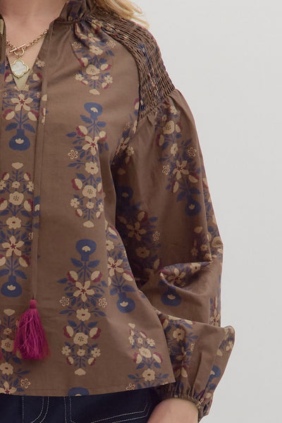 the Bethany - Brown Top